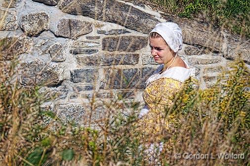 Fort Wellington Lass_16193.jpg - Photographed at Fort Wellington in Prescott, Ontario, Canada.